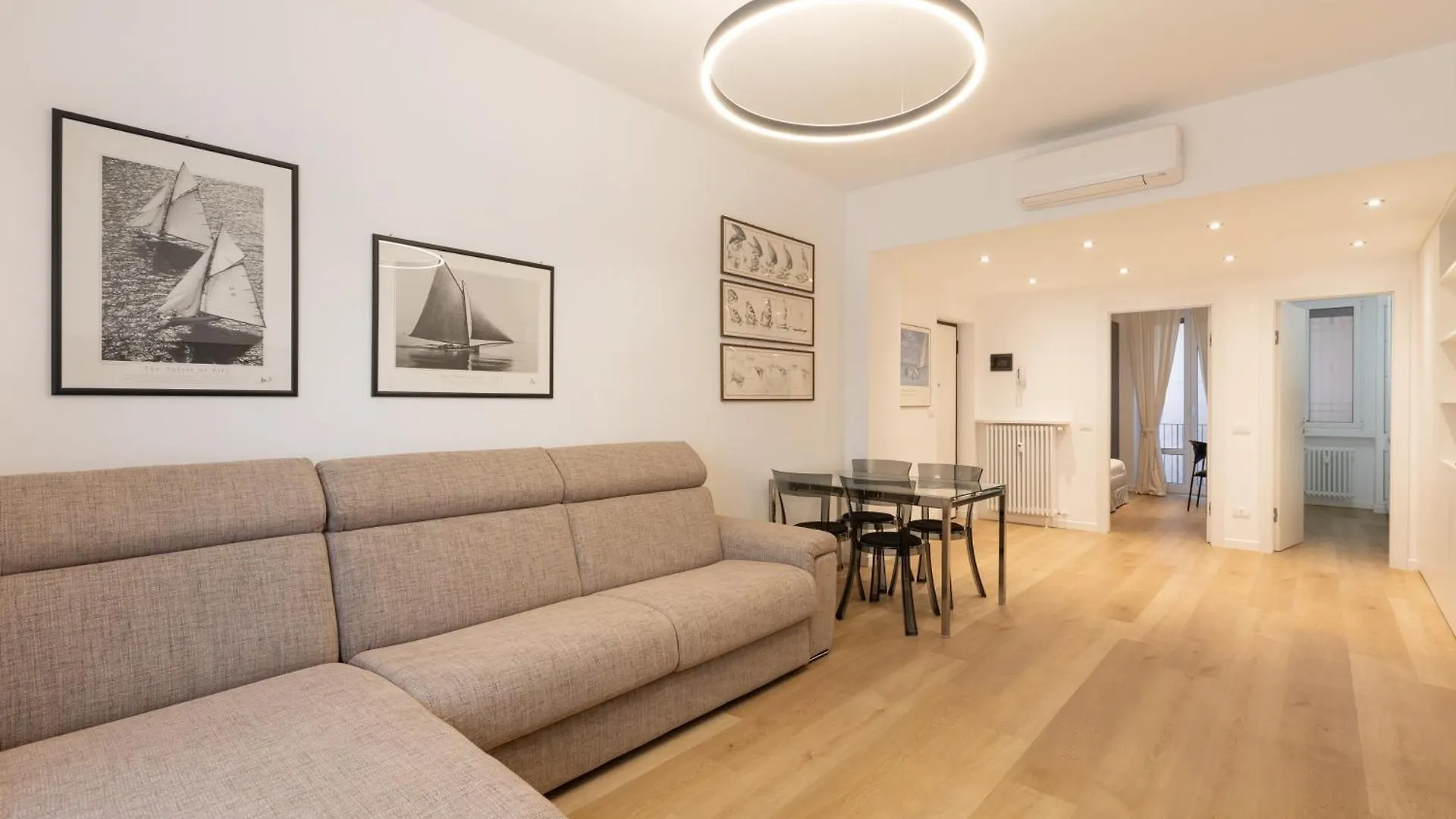 Daire Cozy And Modern Two Bedrooms Parco Sempione - Mirable Pm Milano